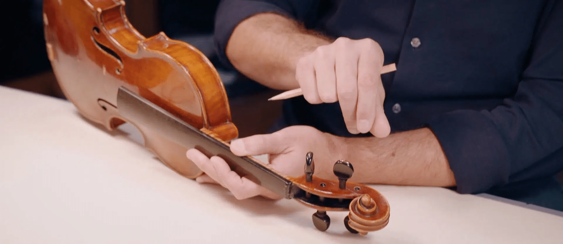 Violin Bow Rehair